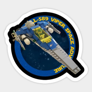 LL 589 Viper Space Adventure Sticker